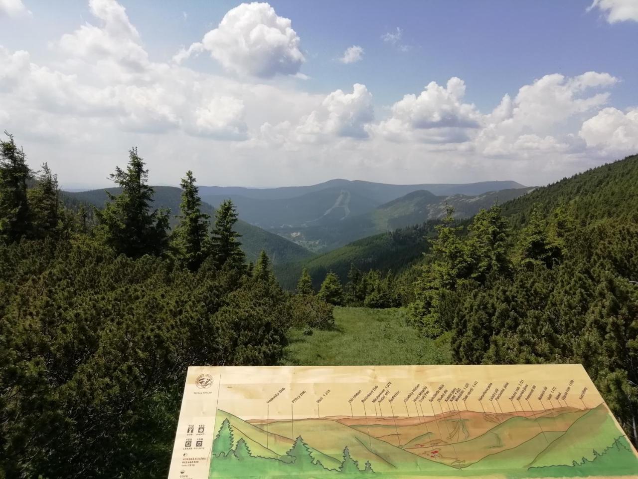 Apartman Jestrab 5 Janské Lázně Buitenkant foto